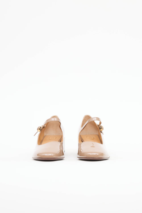 Tod'sPatent Mary Jane Pump