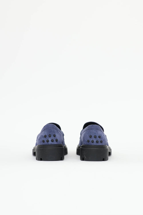 Tod's Suede Driving Loafer