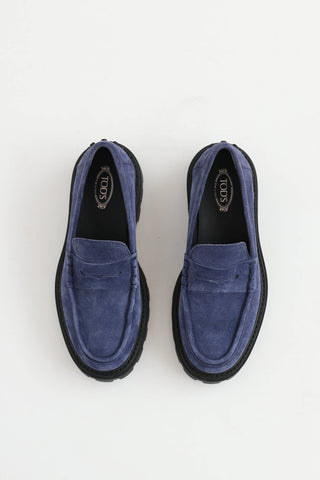 Tod's Suede Driving Loafer