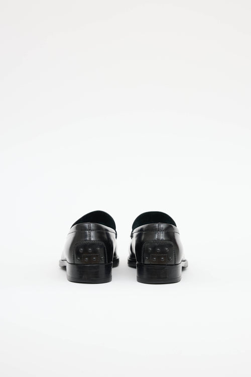  Leather Hardware Loafer