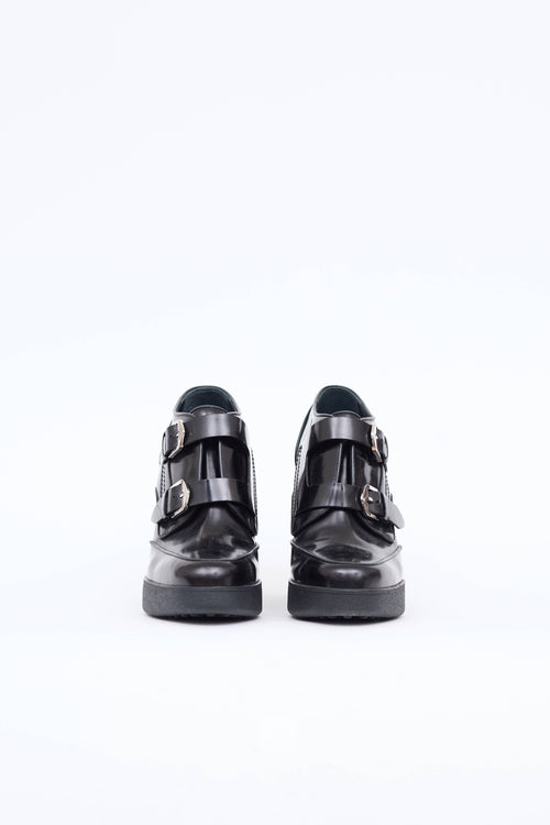 Tod's Buckle Heeled Bootie