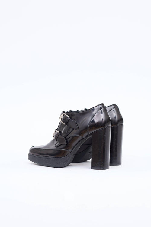 Tod's Buckle Heeled Bootie