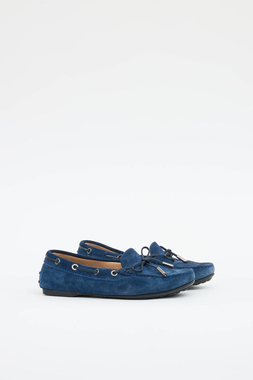 Tod's Suede Driving Loafer