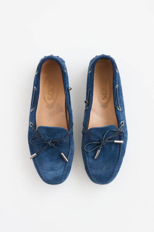 Tod's Suede Driving Loafer