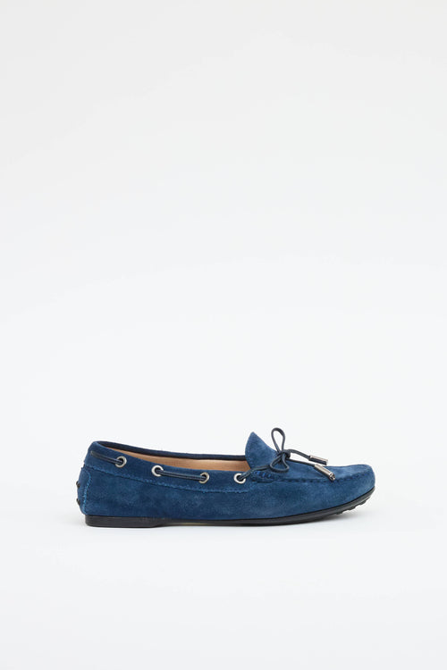 Tod's Suede Driving Loafer