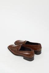 Tod's Brown Leather Penny Loafer
