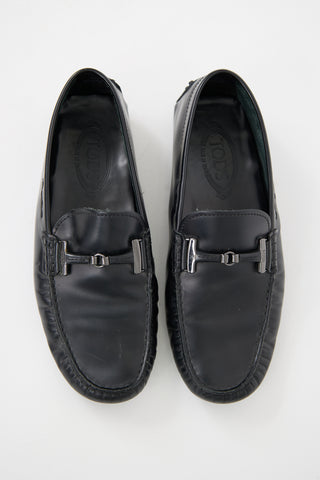 Tod's Leather Double T Loafer