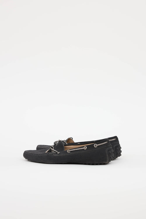 Tod's Suede Driving Loafer