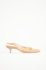 Tod's Leather Slingback Pump