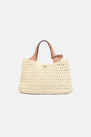 Tod's Apa Raffia Micro Bag