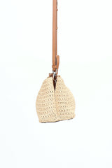 Tod's Apa Raffia Micro Bag