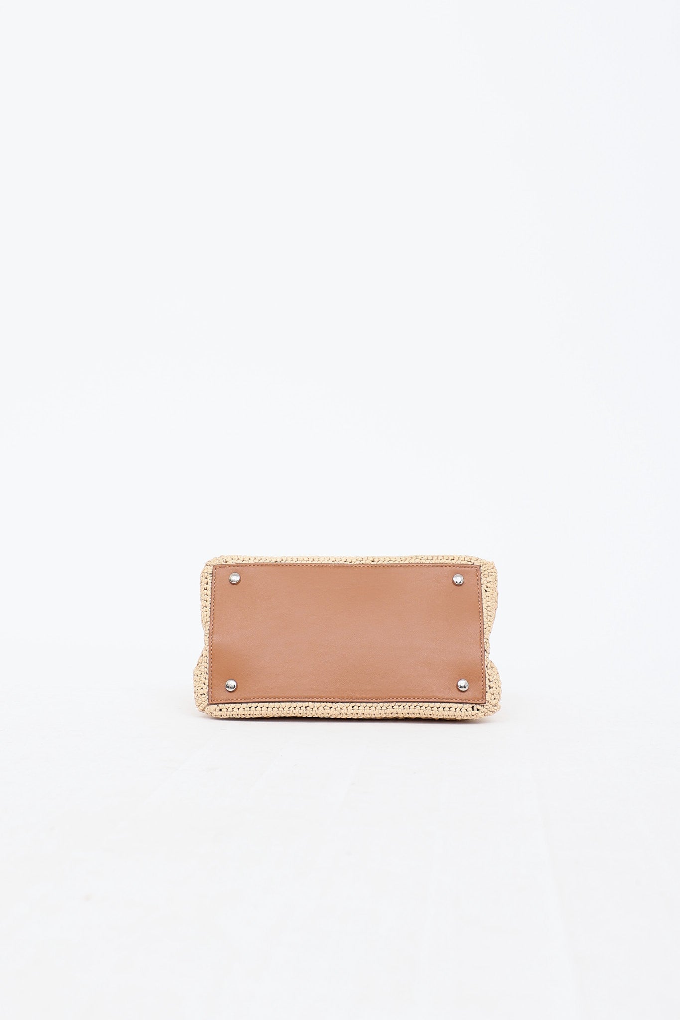 Apa Rafia Tod's // Apa Raffia Micro Bag – VSP Consignment