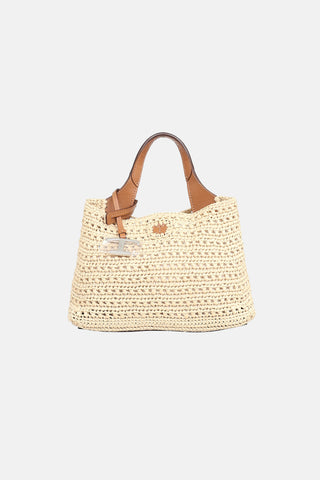 Tod's Apa Raffia Micro Bag