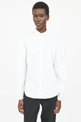 Toteme Puff Button Up Top