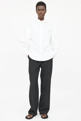 Toteme Puff Button Up Top