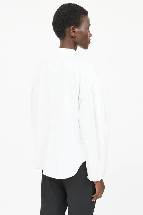 Toteme Puff Button Up Top