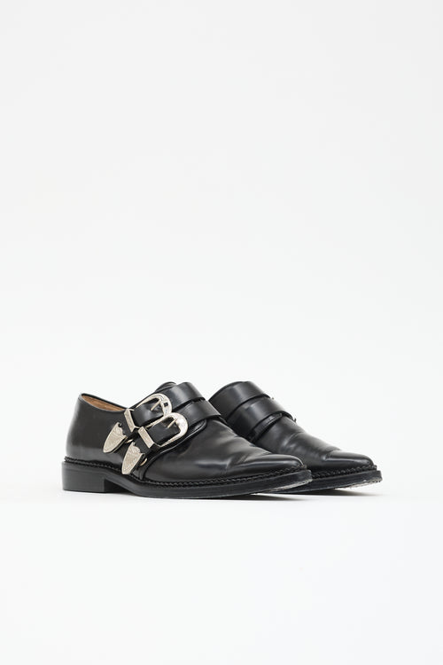 Toga Pulla Leather Western Loafer