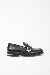Toga Pulla Leather Buckle Loafer
