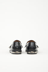 Toga Pulla Leather Buckle Loafer
