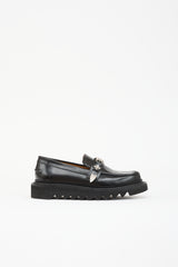 Toga Virilis Buffed Leather Hardware Loafer