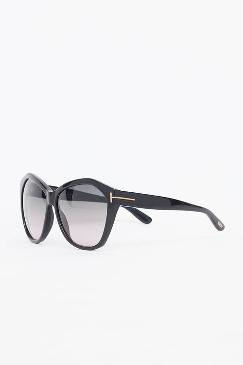 Tom Ford Angelina Round Sunglasses