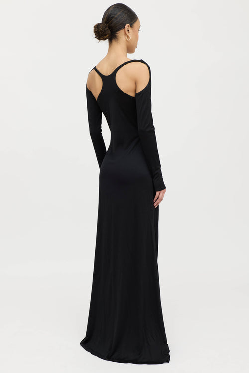 Tom Ford Silk Cut Out Maxi Dress