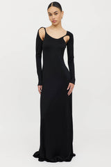 Tom Ford Silk Cut Out Maxi Dress