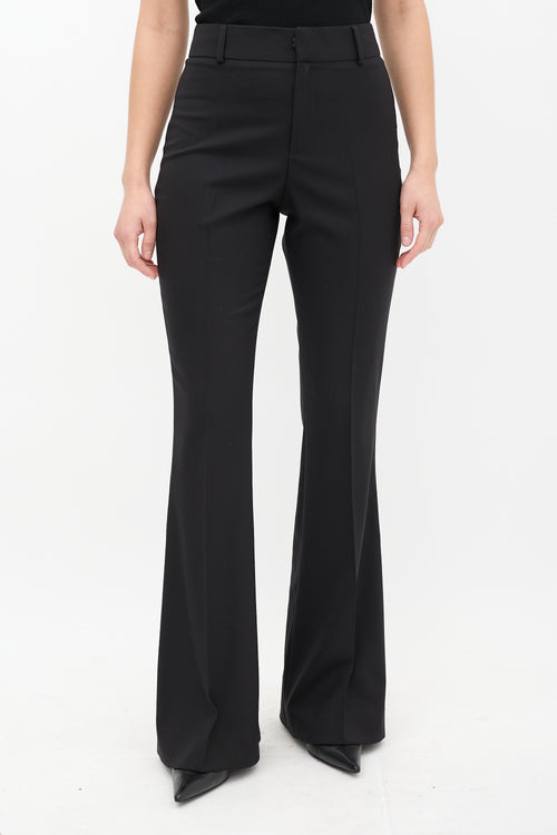 Tom Ford Black High Rise Flared Trouser