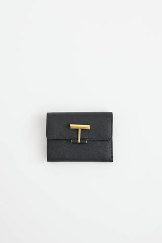 Tom Ford Leather Tara Compact Wallet