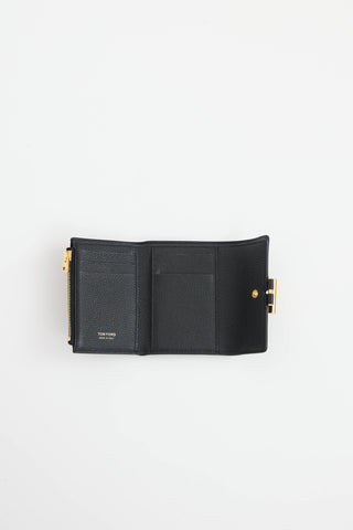 Tom Ford Leather Tara Compact Wallet