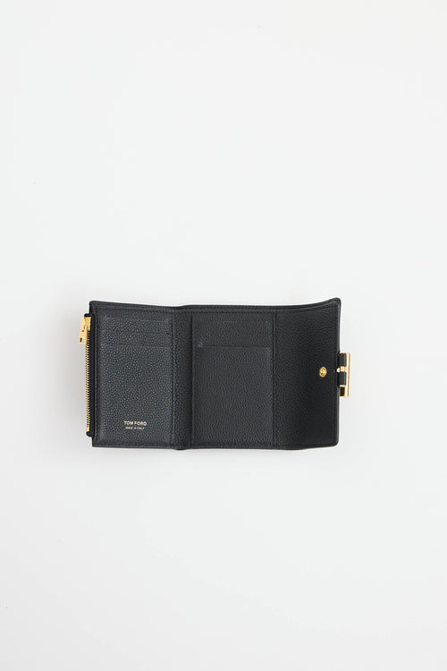 Tom Ford Leather Tara Compact Wallet