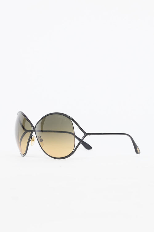 Tom Ford Lilliana Round Sunglasses