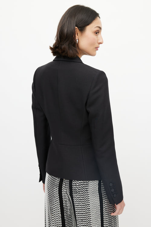 Tom Ford Black Satin Blazer