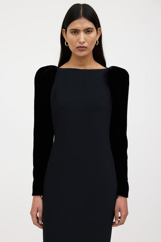 Tom Ford Velvet Padded Dress