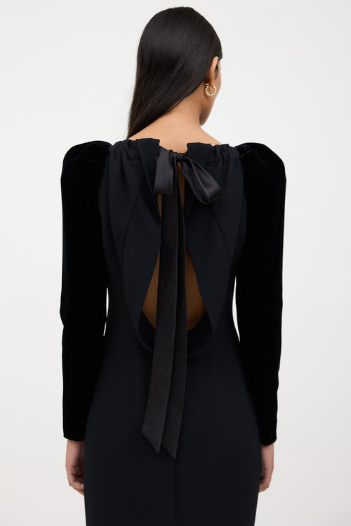 Tom Ford Velvet Padded Dress