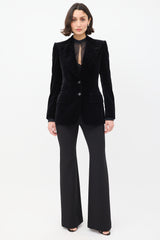 Tom Ford Black Velvet Tuxedo Blazer
