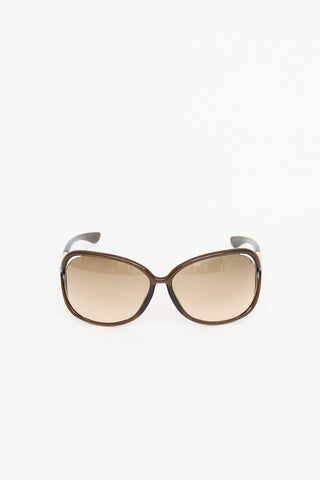 Tom Ford Raquel Oval Sunglasses