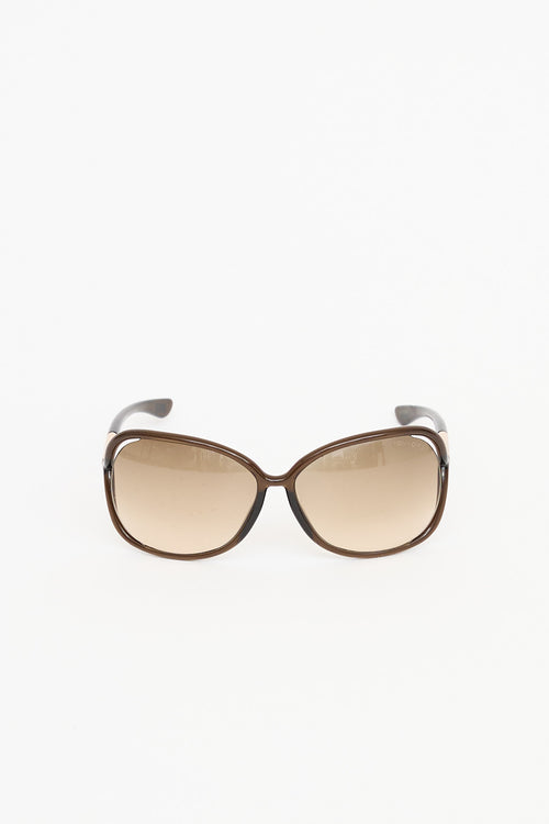 Tom Ford Raquel Oval Sunglasses