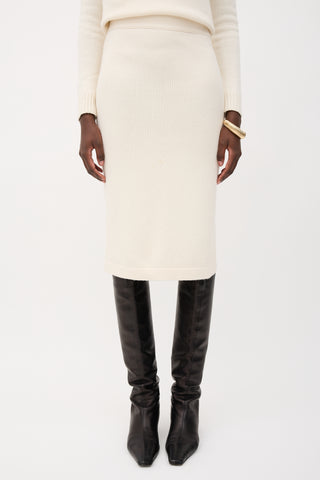 Tom Ford Cashmere Bodycon Skirt
