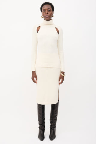 Tom Ford Cashmere Cut Out Turtleneck Sweater