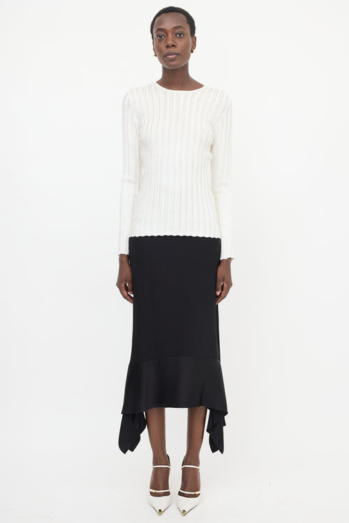 Tom Ford Drop Rib Knit Top