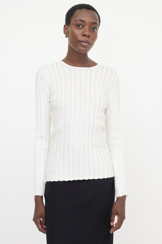Tom Ford Drop Rib Knit Top
