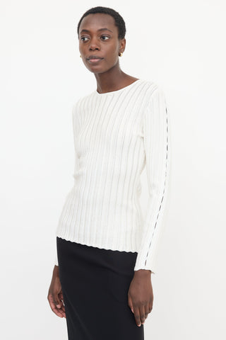 Tom Ford Drop Rib Knit Top