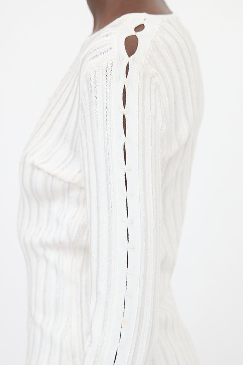 Tom Ford Drop Rib Knit Top