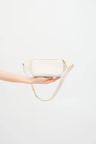 Grained Leather Belt Bag