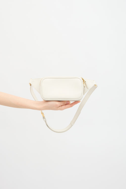 Grained Leather Belt Bag