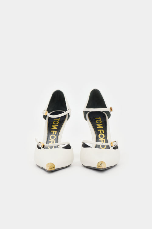 Tom Ford Leather D'Orsay Heel