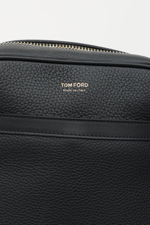 Tom Ford Leather Messenger Bag