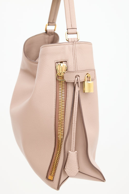 Tom Ford Pink Leather Alix Bag