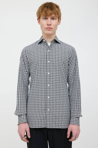 Tom Ford Plaid Dress Shirt